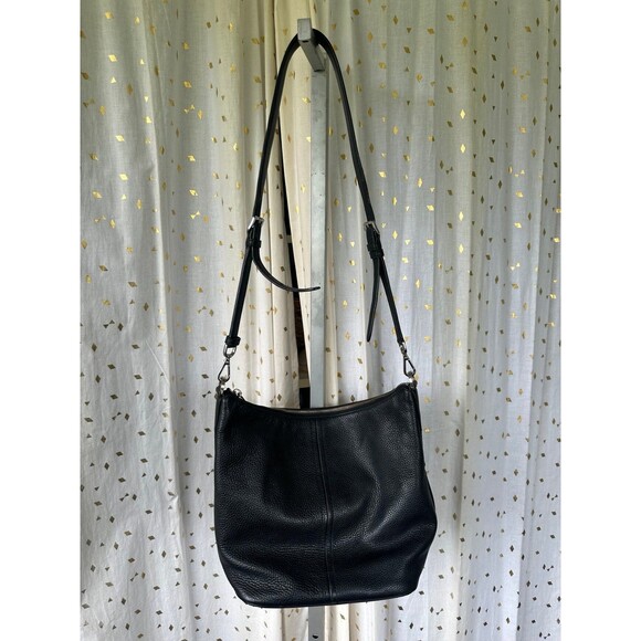 Michael Kors Soft Genuine Pebbled Leather Adjustable Crossbody Shoulder Bag - Picture 3 of 10
